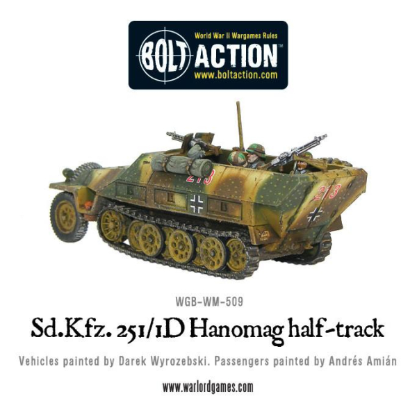 Bolt Action: Sd.Kfz 251/1 Ausf D Hanomag